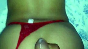 Hermoso culito screams with creamy cum and moans