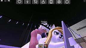 big ass furry girl shows off her curves