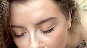 hot tattoo teen's backstage bbc deepthroat cum swallow with anal toys pov?