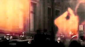 Vintage London Bound Slut Serves Swinging Sixties Gangbang