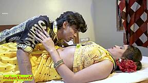 indian maid takes rich boy's rough doggystyle pounding