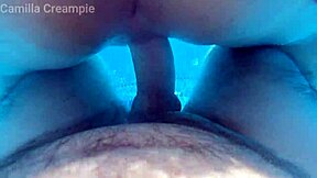 i feel the thrill fucking her big tits in pool on holiday