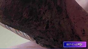 God, imagine sucking those sexy bare soles and toes in a kinky shower foot fetish fantasy!