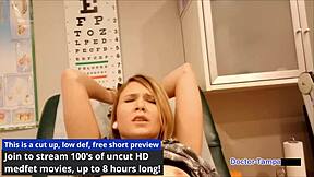 Dr Tampa's Lesbian Torment Clinic: Olivia Kassady Screams in Latex Handcuffs