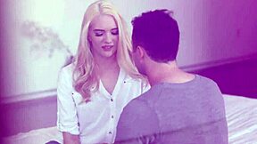 Blonde Babe's Pussy Rubbed Hard Till She Cums Wild