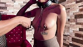 Stranger ties me up spanks and breaks in my oiled latina ass