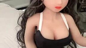 125cm cute fuck doll harriet ready for easy pussy pounding!