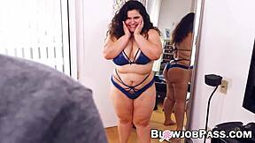 think fat karla lane can slurp that sloppy blowjob cum straight in mouth?