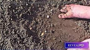 God, imagine sucking those sexy bare soles and toes in a kinky shower foot fetish fantasy!