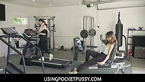 Stepdad treats young besties like fuck dolls, pounding pussies in hardcore POV action.