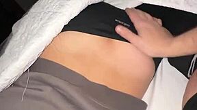 hey caught her outside in the snow licking that ass with multiple cumshots