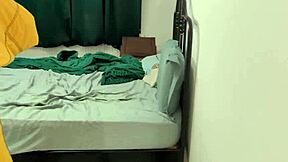 My cold girlfriend needed rough doggystyle pounding to warm her tight pussy