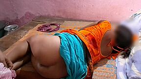 in hit desh bhabhi xvideo the indian couple dives into playful fun together at home