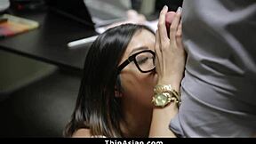 Boss Hog Rams Her Tight Asian Slit - ThinAsian Petite Teen Ravaged