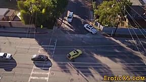 Blonde Babe's Pussy Rubbed Hard Till She Cums Wild