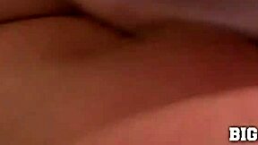 busty teen window cleaner drops her tools to ride big cock deep while kissing passionately and eating pussy