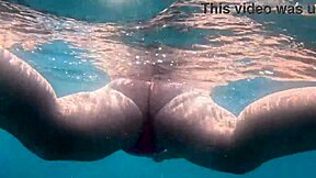 PAWG Thong Bikini Teases Underwater Swims? Dive In