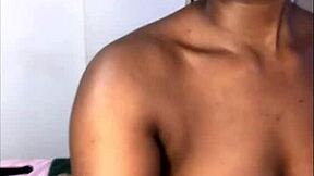 Damn this ebony girl's squirting pussy gets nasty fucked so hard