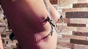 Stranger ties me up spanks and breaks in my oiled latina ass