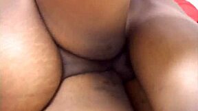 WOW! Barefoot PREGNANT Ebony BBW MILF Takes DOGGY CUMSHOT in Volume 24 Scene 2!