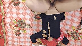 Indian desi guy roughly anal creampies young costumed girlfriend ass