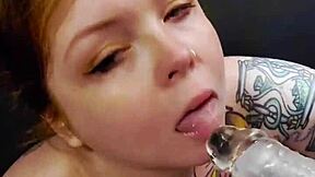 sophia celeste's extra sloppy blowjob leaves you craving more mess?