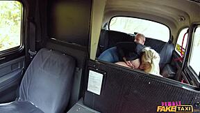 i let george pound my mature pussy hard with massive tits bouncing out female fake taxi