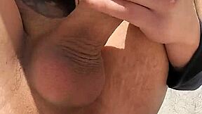 amateur strokes monster cock closeup outdoors riskin new neighbors seein public handjob orgasm