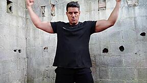 yuri gaucho unleashes hairy armpit fetish pounding his huge brazilian cock solo pov cumload