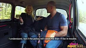 i let george pound my mature pussy hard with massive tits bouncing out female fake taxi