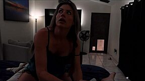 Why share a bed with stepmom Coco Vandi without her big tits tempting you?