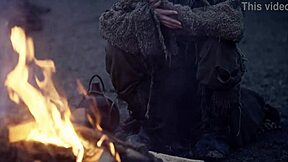 oh god i cant stop fantasizing bout the campire baremaidens makin me cum hard