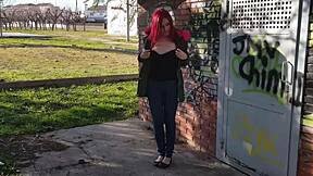 i squirt hard in crowded public park today