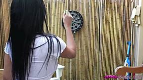 Think You'll Beat Me at Strip Darts Stepbro?