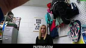 Krissy knight on knees sucking officer mike mancini cock pilfer4k garage punishment