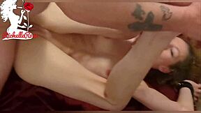 amateur milf richelle rose bound stretched by big cock creampie in part 3