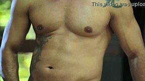 Chubby latina sits fat ass on muscular masseuse huge cock deep anal tattooed