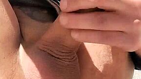 amateur strokes monster cock closeup outdoors riskin new neighbors seein public handjob orgasm