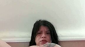 Colombian amateur Latina fingers herself watching you closely