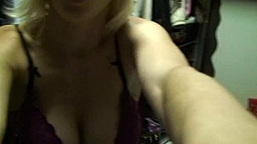 Naughty Mature Blonde Housewife Moans Wild In Dressing Room Changing Orgasm