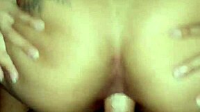 amateur brazilian tattoo slut swallows cock deep in her tight anal hole