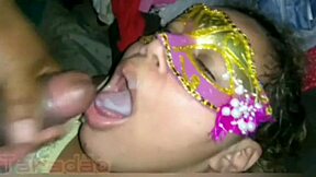 amateur bbw latina puta sucks big black cock then orgasms on hairy pussy and fat ass