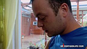 Alexis huge tits slut begs step-brother for anal assfucking cumshot fetish