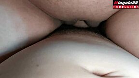 Thai Slut Mew Wife88 Rides Big Cock Grinding Pussy Until Hubby Bursts Cum on Her Tits