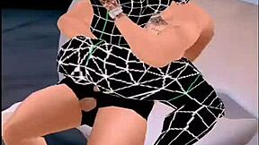 Japanese big tits slut gets her ASS destroyed by MONSTER BLACK COCK