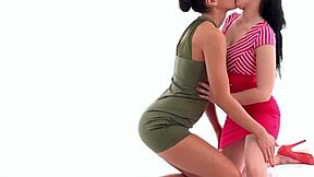 Sultry Lesbians Fist Deep into Each Other's Holes