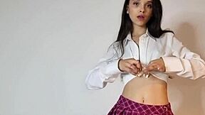 Petite Ohana's tight skinny ass GAPED wide by rough cock stretching