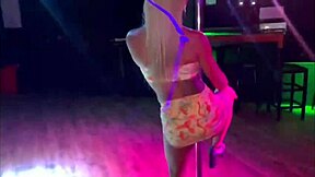 Swing house couple flashes pussy ass for public amateur sex