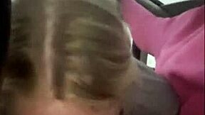 heart skips as tik tok babe sucks cock whole car ride interracial