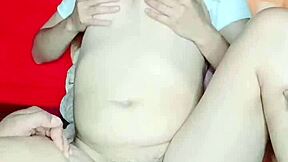 my buddy savors my juicy pussy while fucking